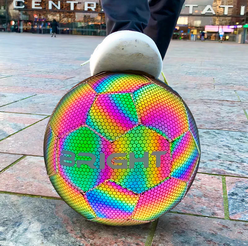 Balón de fútbol luminoso