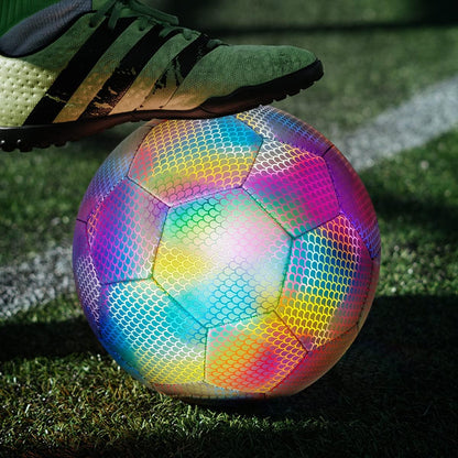 Balón de fútbol luminoso