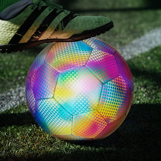 Balón de fútbol luminoso