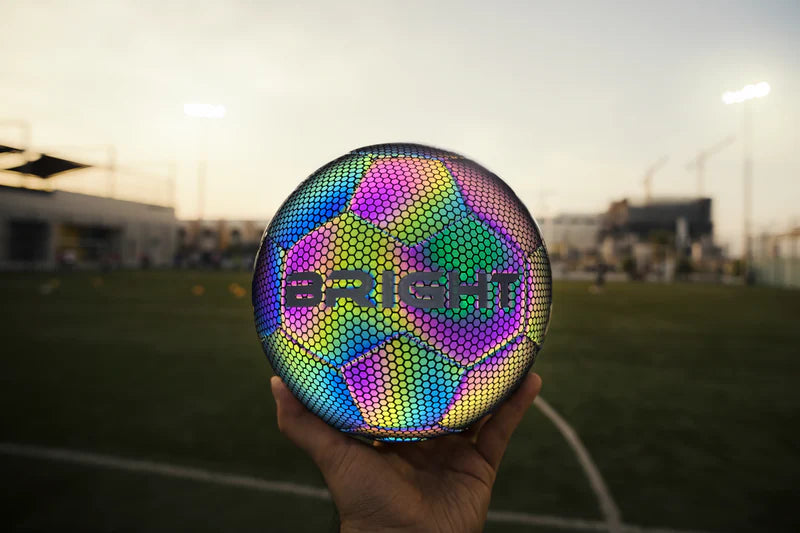 Balón de fútbol luminoso